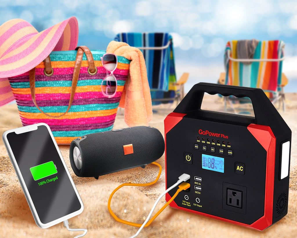 45000 mAh Emergency Power Station with AC outlet and USB Charging Ports K7798