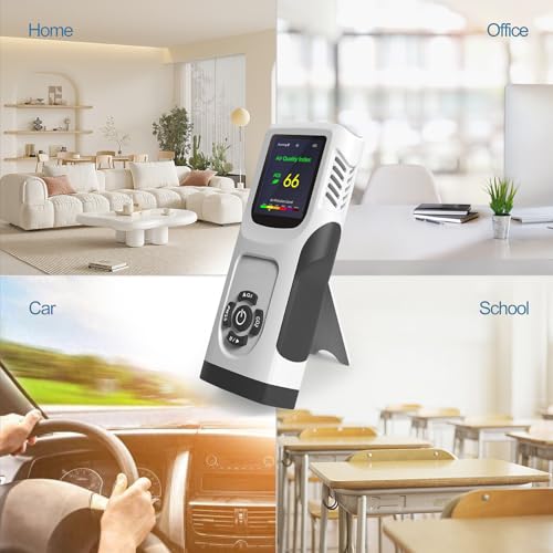 3000mAh Air Quality Monitor with LED Screen I11593
