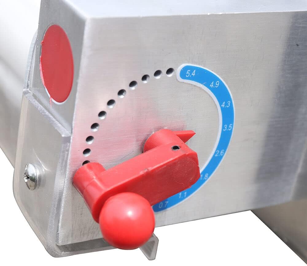 Pizza Dough Roller Sheeter, 370W 3-15 inch Commercial Pizza Dough Press Machine A607