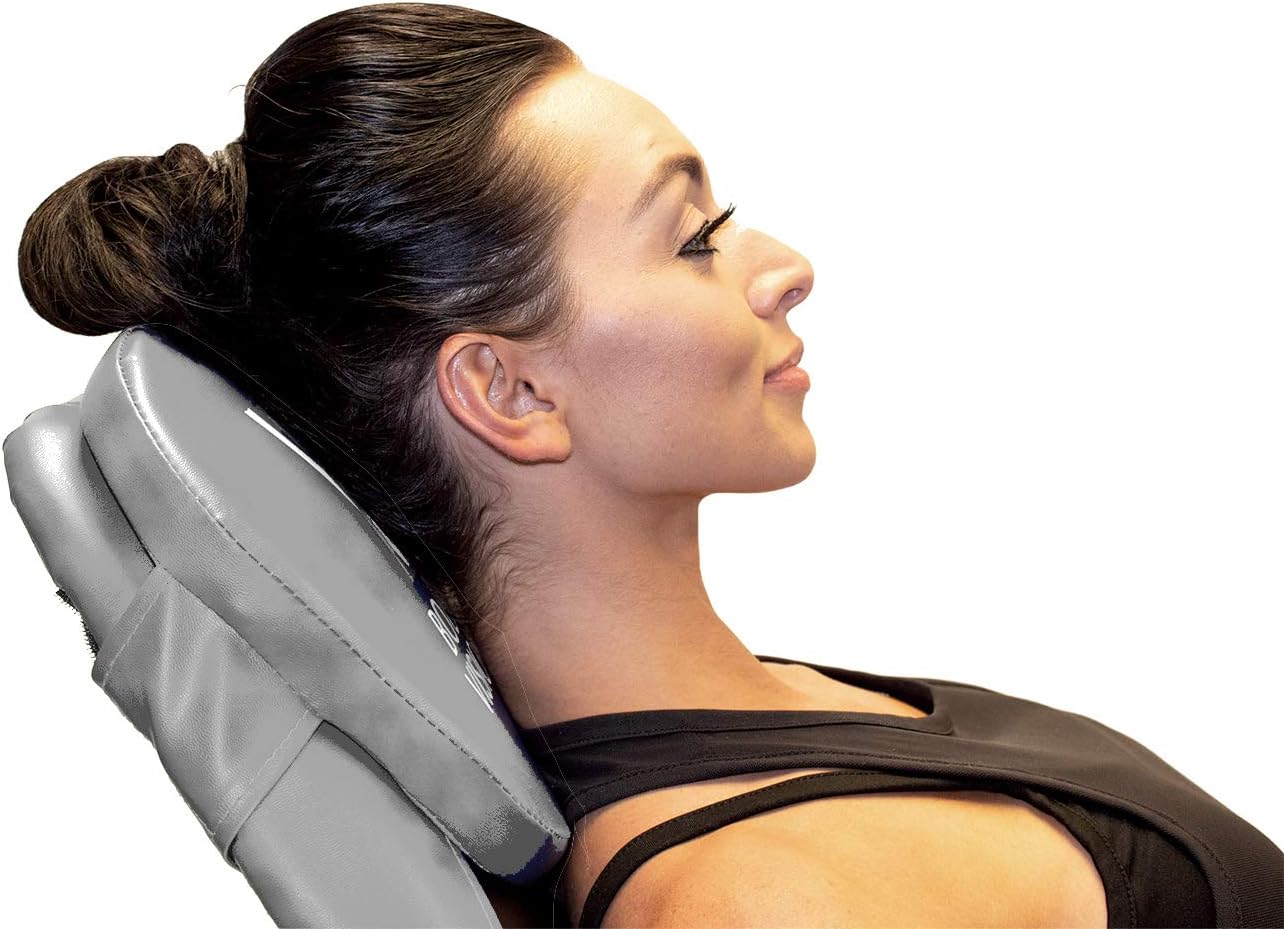 Gray Inversion Table with Removable Head Pillow & Lumbar Support Pad Z485752