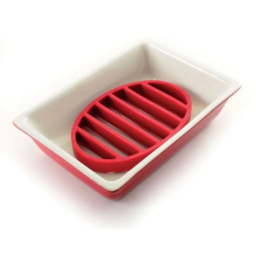 Oval Nonstick Silicone Roast Rack 2 Pack T96252