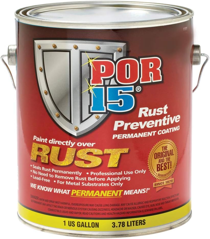 Semi-Gloss Black Rust Preventive Coating D640