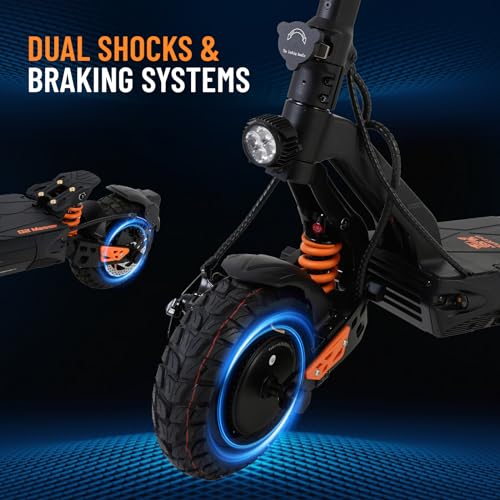 40 Mph 40 Miles 20.8Ah 10'' Off-Road Tire Foldable Electric Scooter K5714