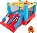 Bounce House with Blower, Double Slide, 300 LBS Capacity O8077