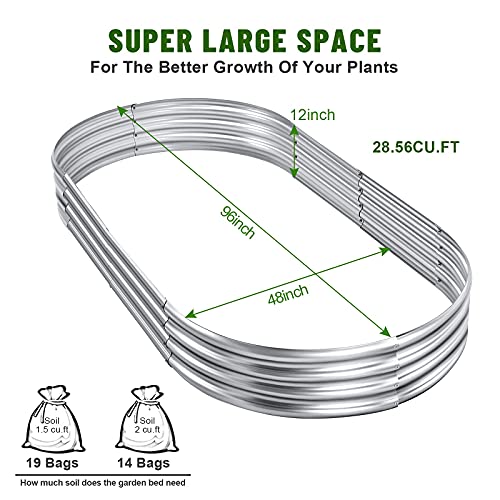 Galvanized Raised Garden Bed Kit U5602