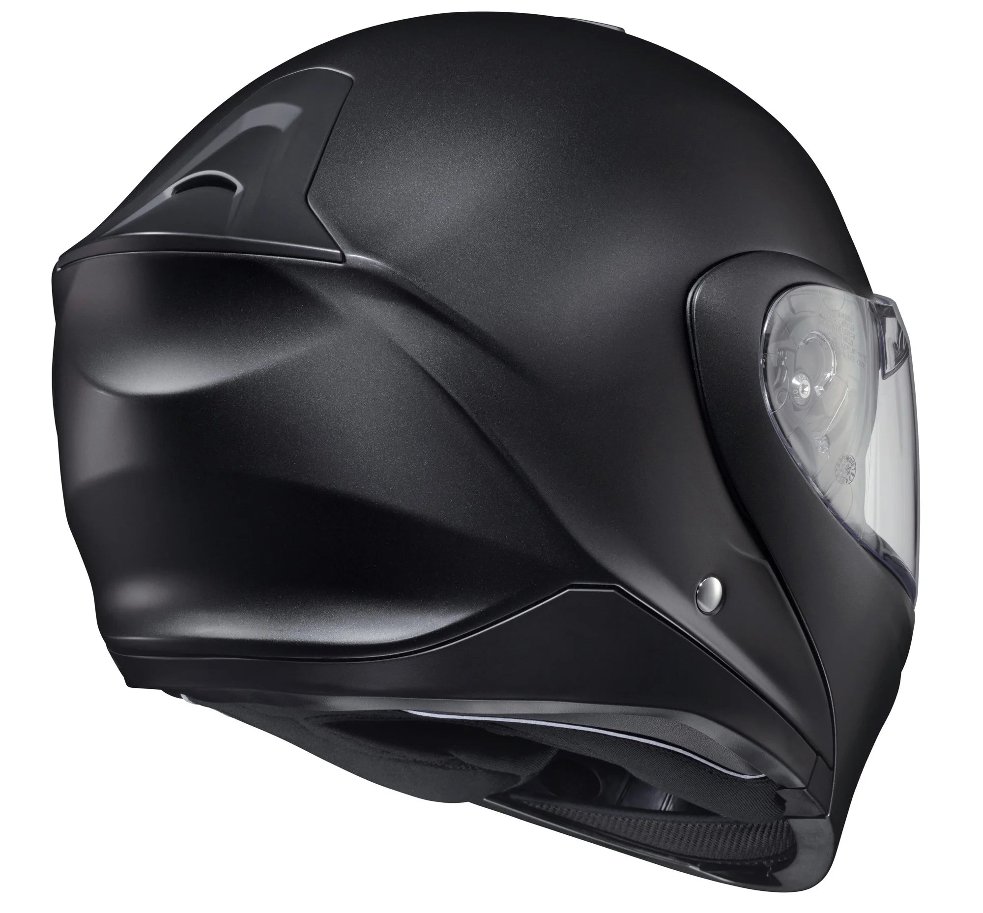 Matte Black Modular Motorcycle Helmet E6416