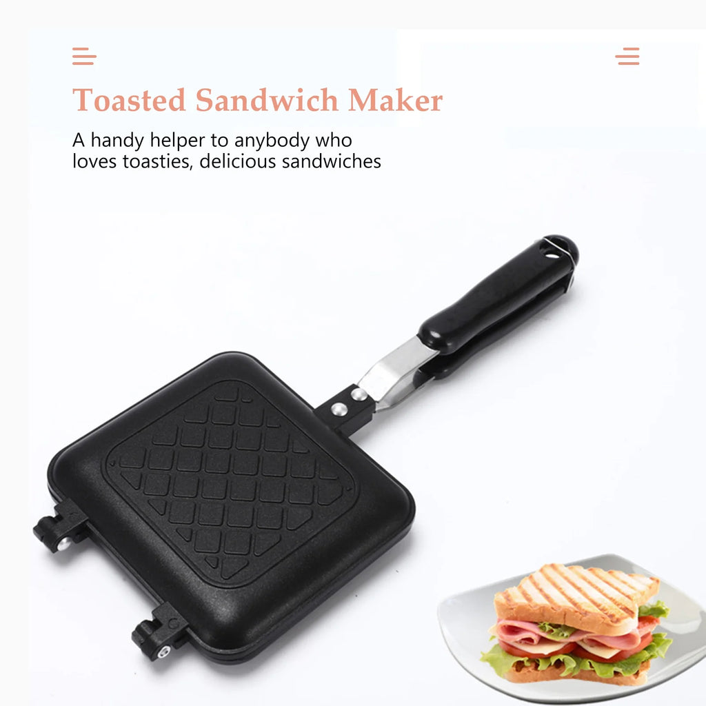 Non-stick Grilled Sandwich Maker with Insulated Handle V320