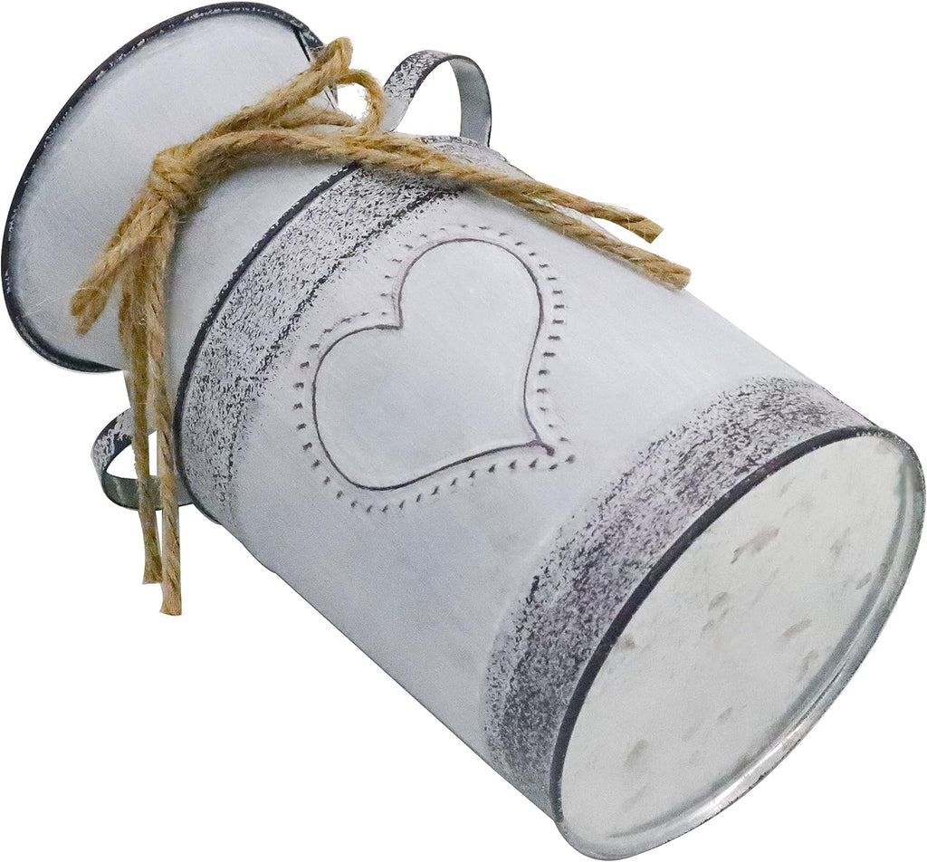 Shabby Chic Milk Can Vase D430125