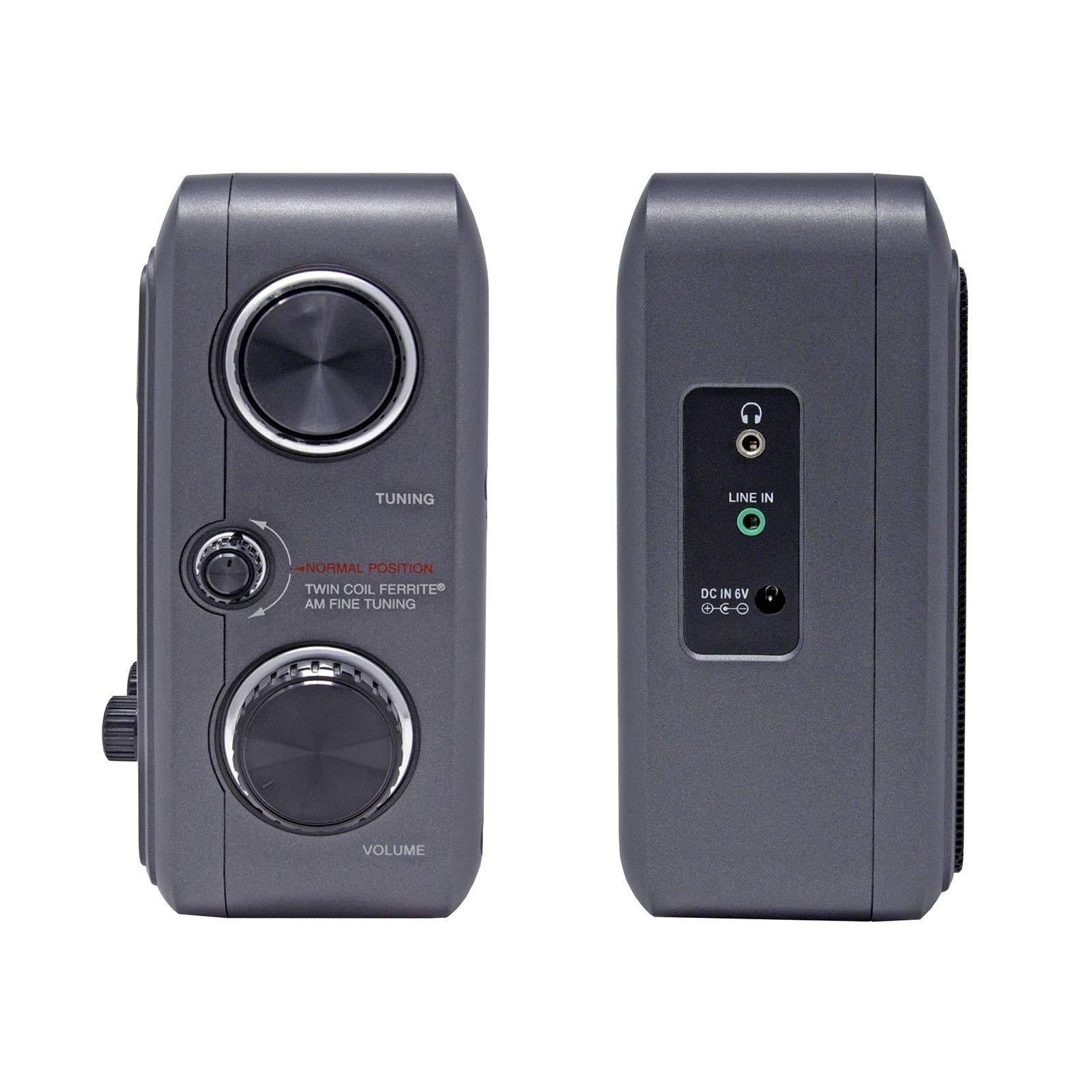 Portable AM FM Radio with AC Adapter K644