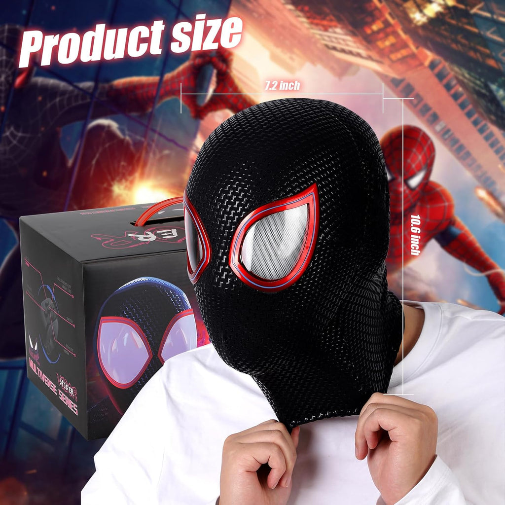 Spider Hero Mask Toy with Moving Eyes Remote Control V86688