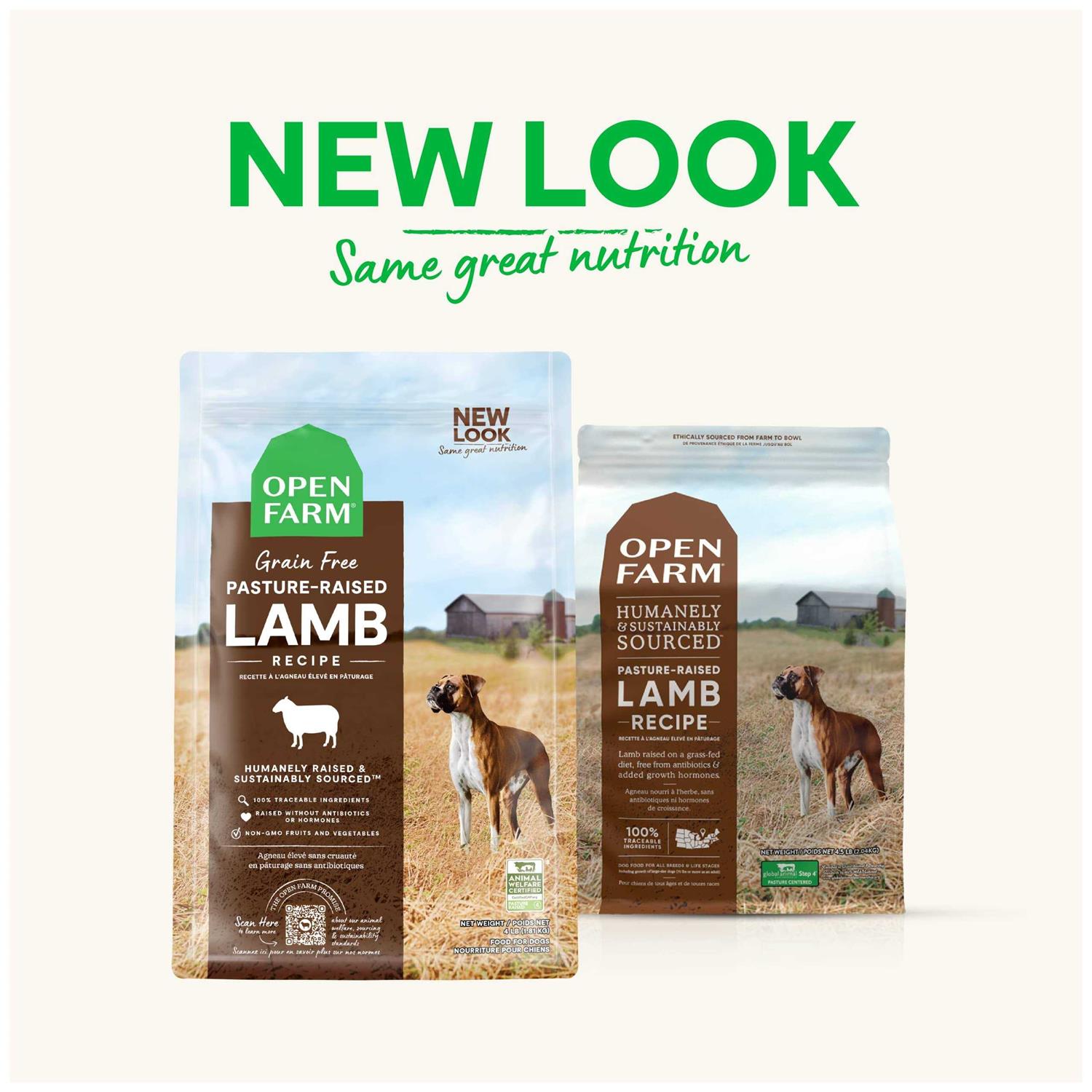 Grain-Free Pasture Raised Lamb Dry Dog Food H2999