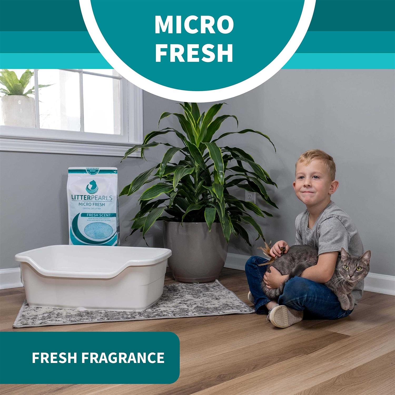 Crystal Cat Litter with Odorbond I3820