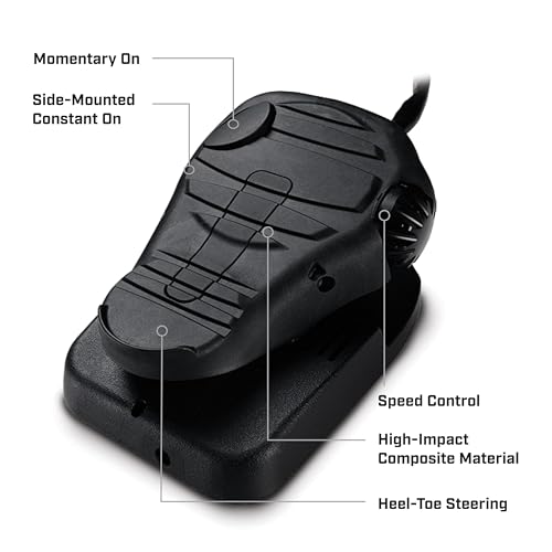 70 Lb. Thrust 45 In. Shaft Electric Trolling Motor with Foot Pedal Control W231741