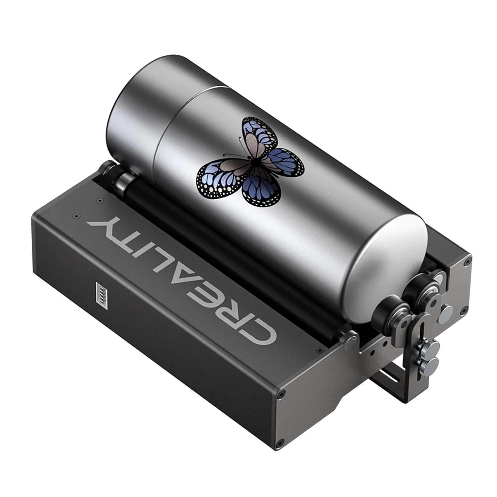 Rotary Roller for Engraving Cylindrical Objects Support 5-120mm Width Adjustable 7-gear Design V329