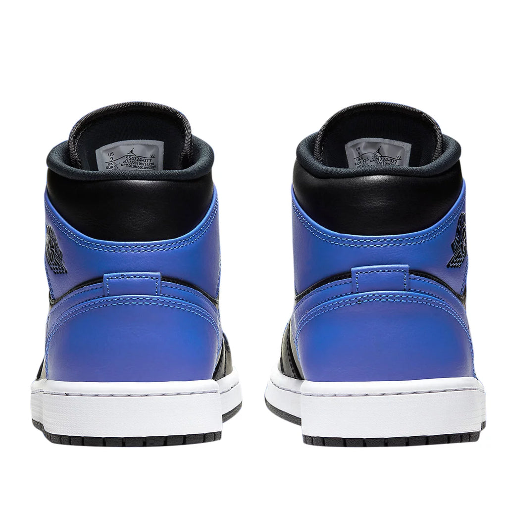 Black Hyper Royal-White Jordan 1 Mid T63434