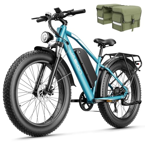 Electric Bike with 1500W Peak Motor, 48V 15Ah Battery, 26'' x 4'' Fat Tire P668