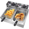 12L Electric Dual Deep Fryer P770