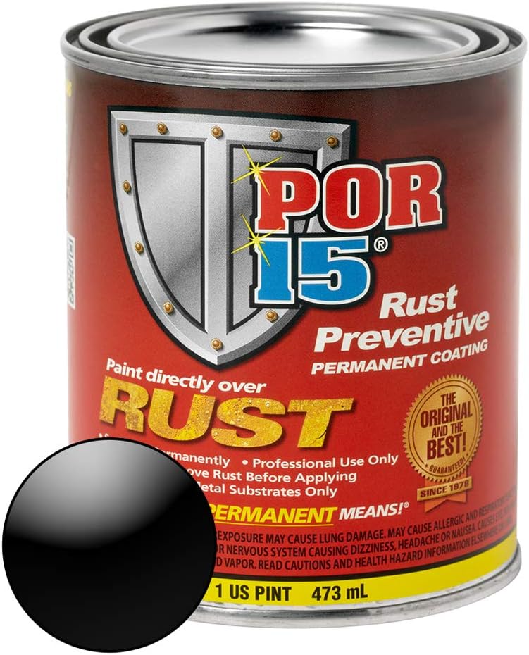 Semi-Gloss Black Rust Preventive Coating D640