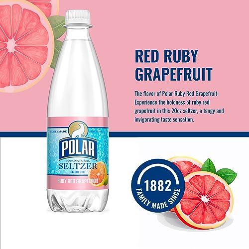Seltzer Variety Pack Flavored Sparkling Water, 20 fl oz, 12 pack V385330