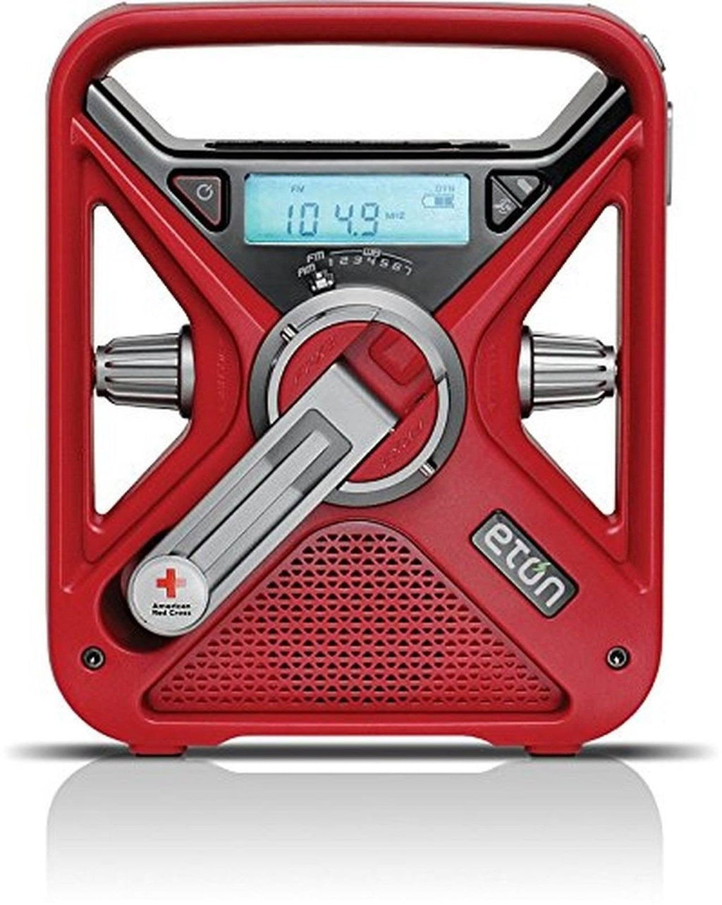Hand Crank NOAA AM/FM Weather Alert Radio with Smartphone Charger K991862