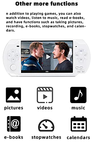 4.3 inch 8GB 2000 Games Handheld Game Console H6864