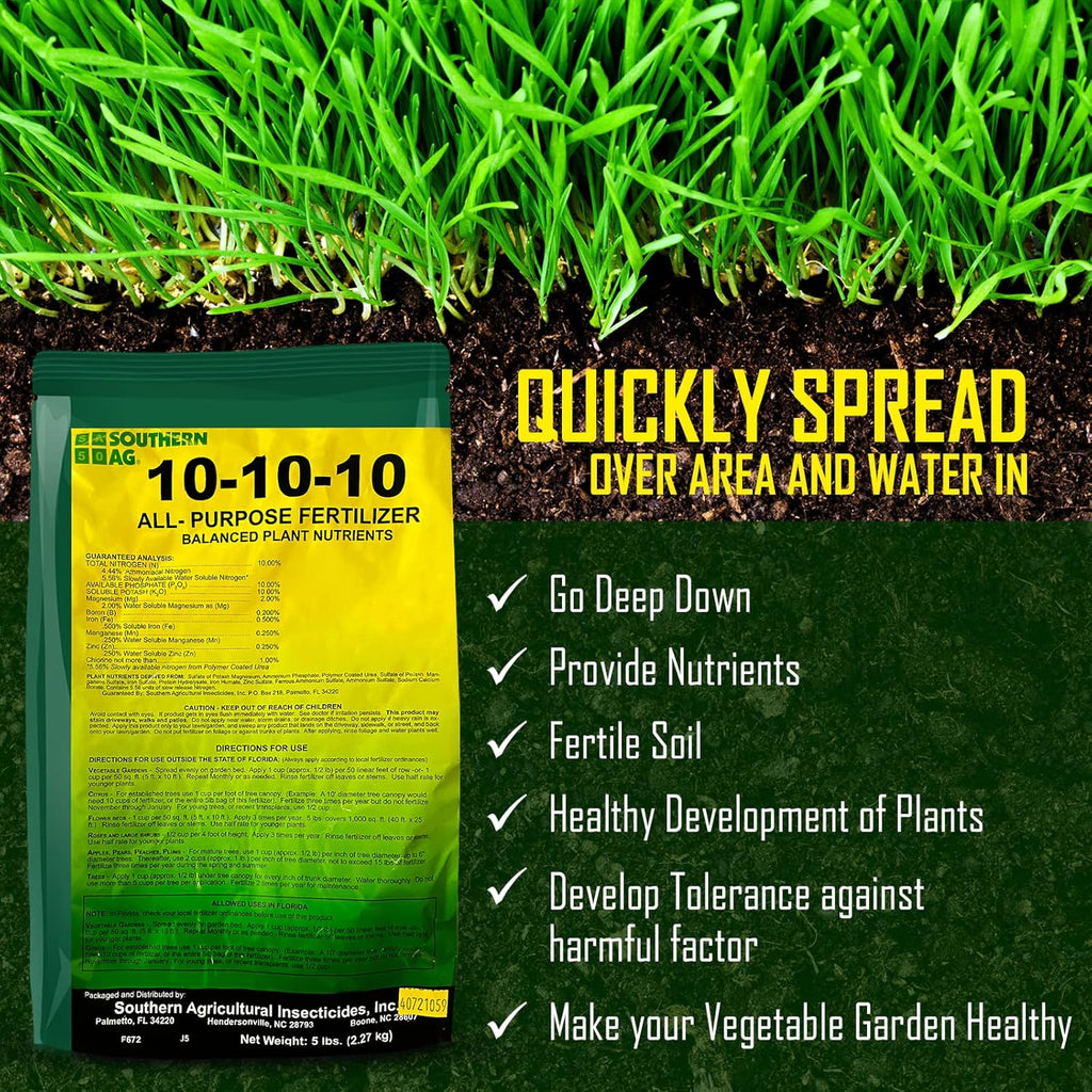 10-10-10 All-Purpose Granular Fertilizer 5LB B880277