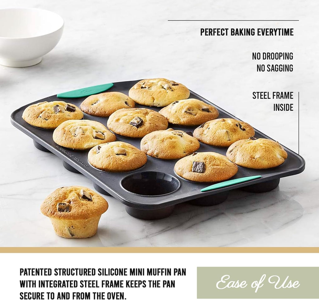 12 Cup Silicone Muffin Pan T31603