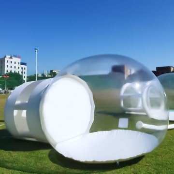 Transparent Inflatable Dome Camping Tent W91575