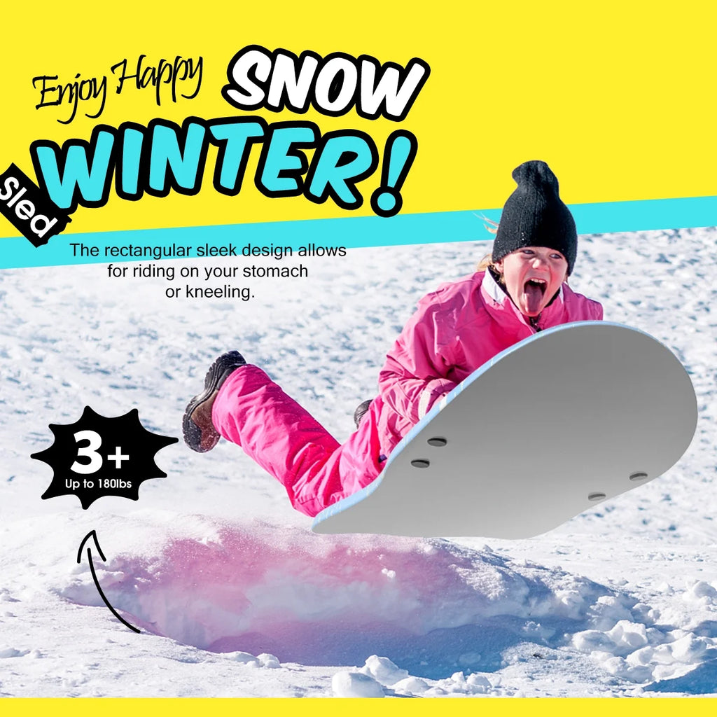 Blue 36 inch Foam Snow Sleds U4876
