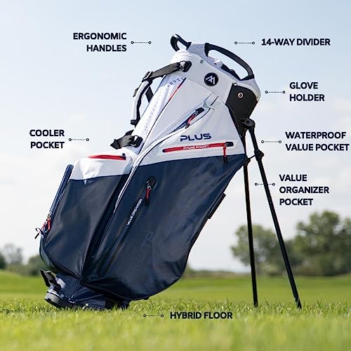 Lightweight Golf Cart Bag with Waterproof Pockets W65782