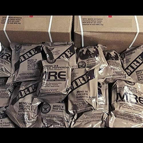 3 Pack 1250 Cal MRE Meals M51223
