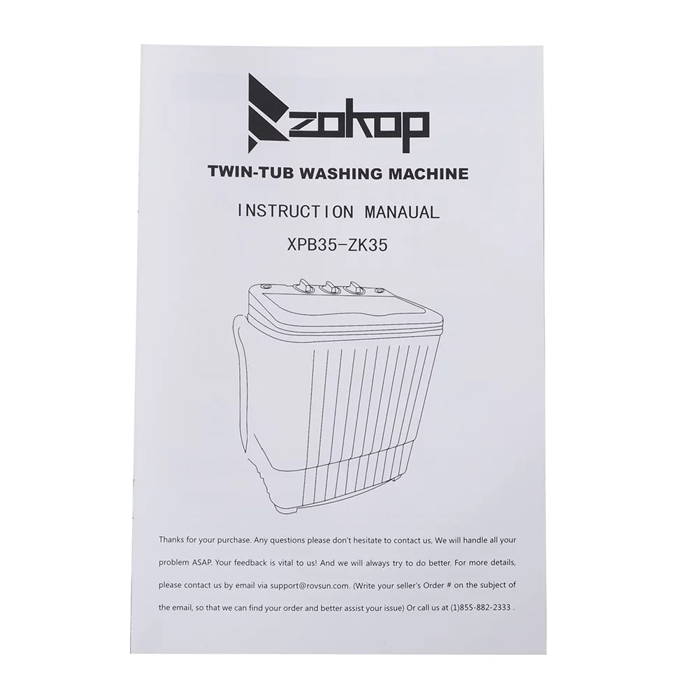 Portable Compact Washing Machine Q17630