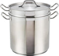 Stainless 16 Quart Steamer Pasta Cooker With Cover I690