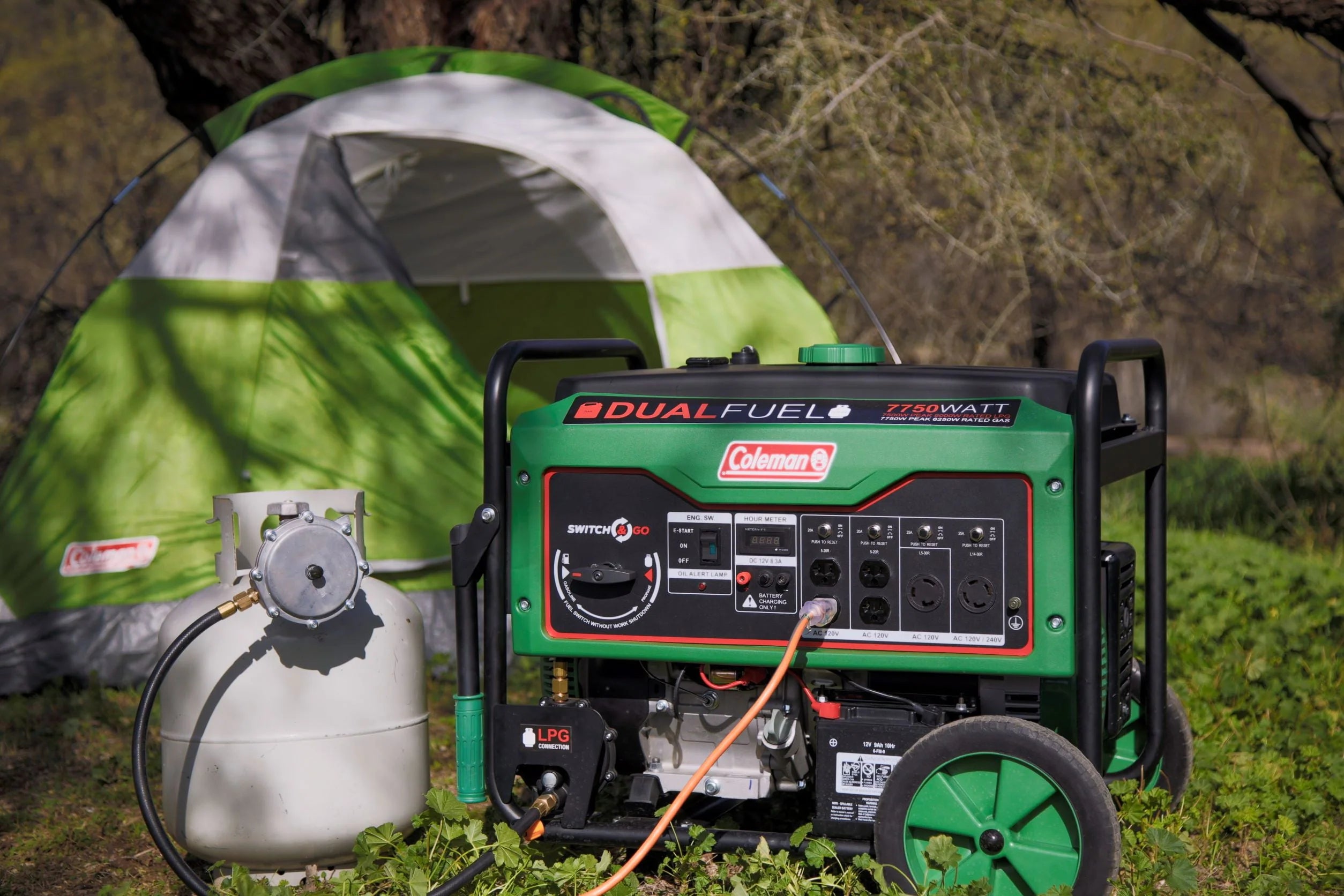 Gas Powered 7750w Generator O307850