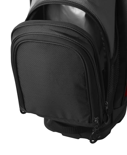 Black/Grey/Red Golf Cart Bag G288