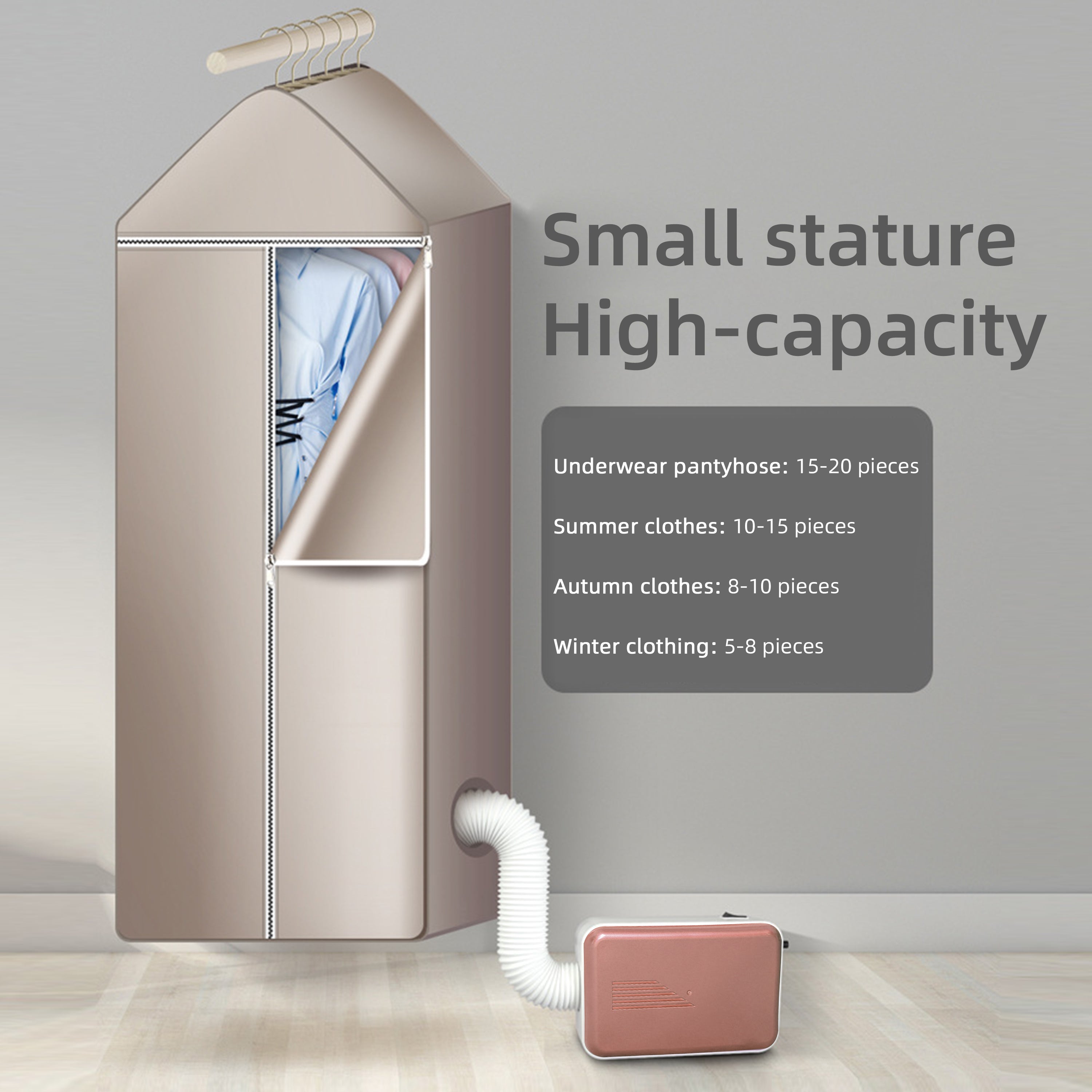 Portable Clothes Dryer 600W Small Dryer Machine M209