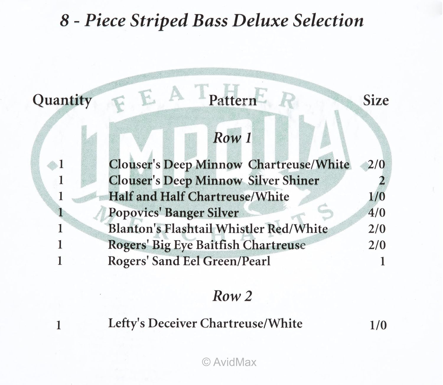 8 Flies Fly Selection K21523