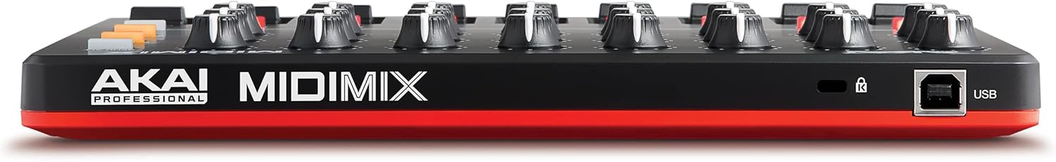 USB MIDI Controller Mixer with Assignable Faders, 24 Knobs, 16 Buttons V375951