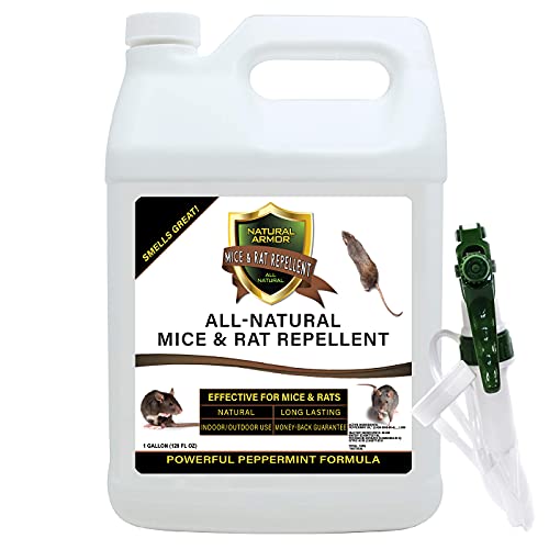 128 OZ Peppermint Natural Rodent Repellent Spray U975