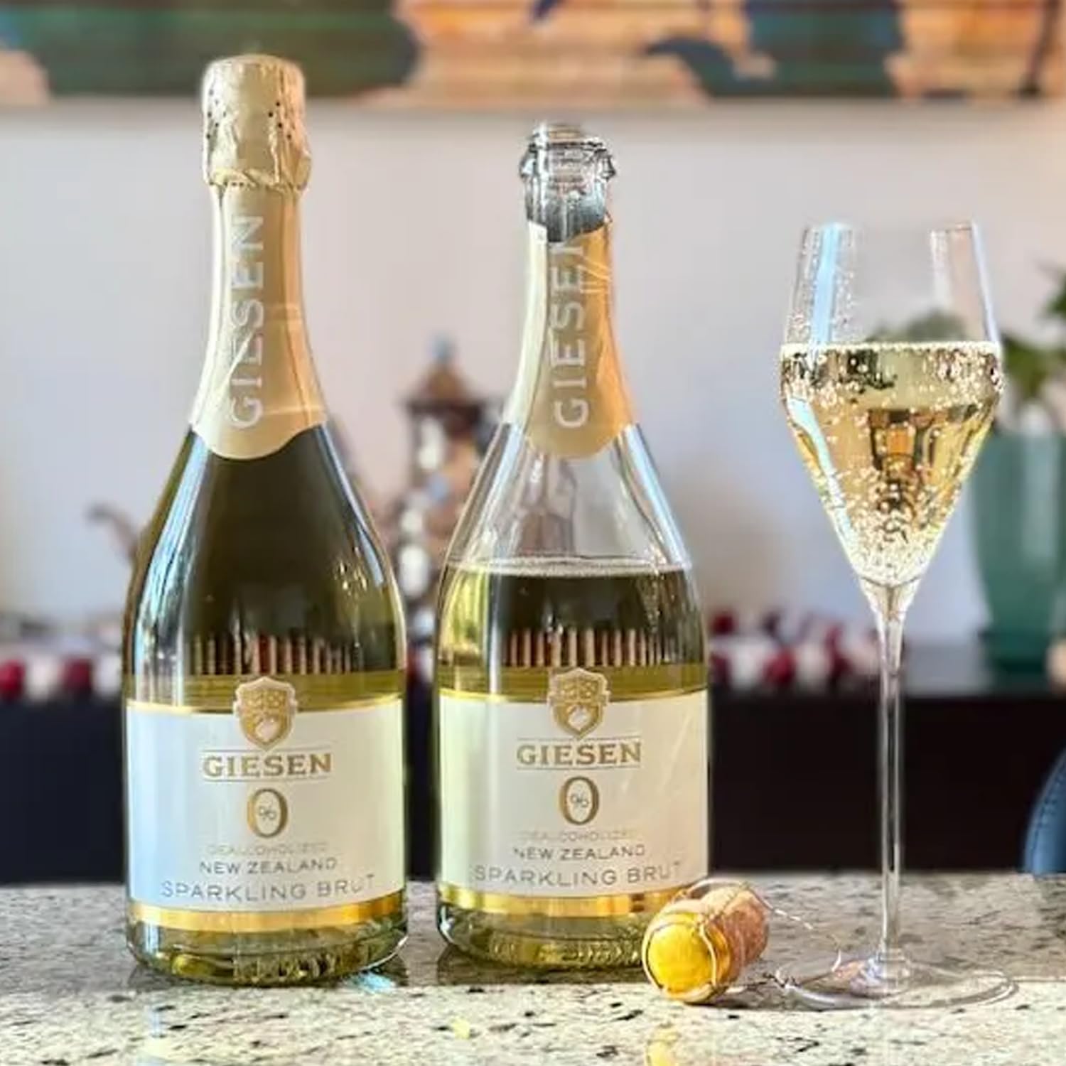 6 PACK Non-Alcoholic Sparkling Brut Wine A4964