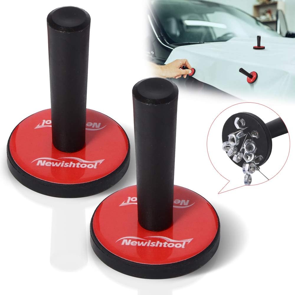 Vinyl Wraps Applicator Tool Kit with Felt Squeegees, Plastic Scraper, Wrap Knife and Blades, Magnetic Holders, Cleaning Cloth, Gloves and Finger Sleeve A8043