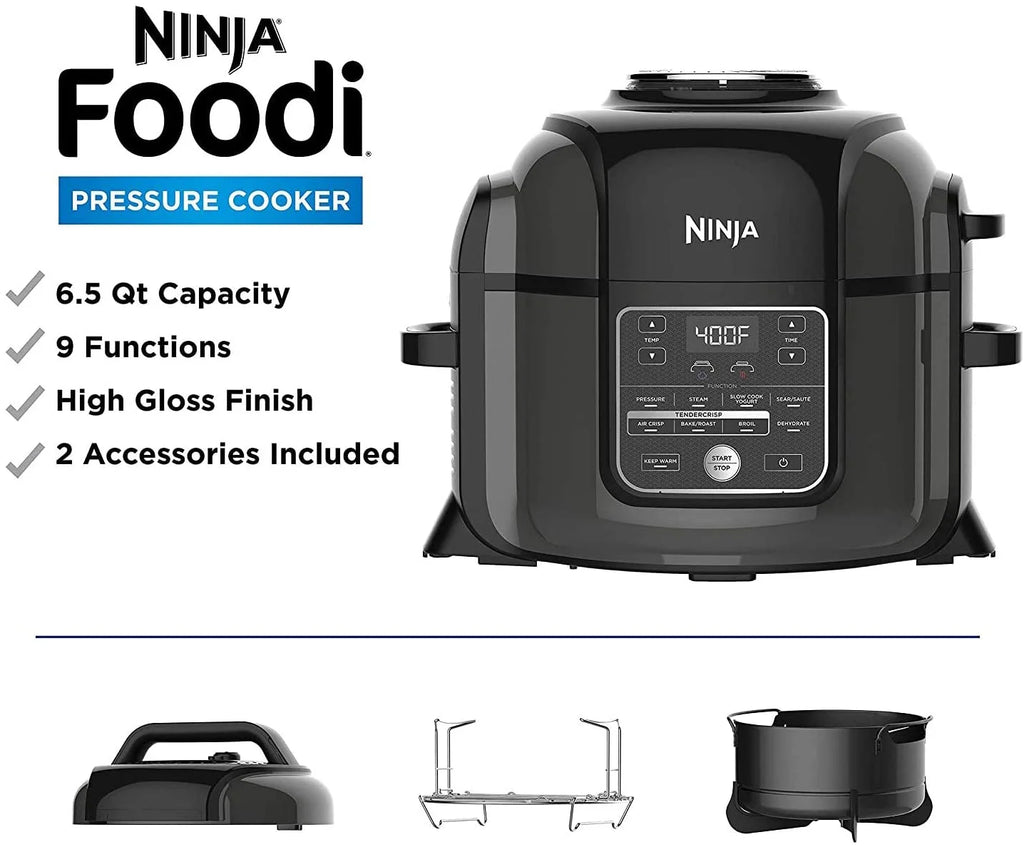 Restored 8-in-1 Multi-Cooker Pressure Cooker and Air Fryer 6.5 Qt K5663