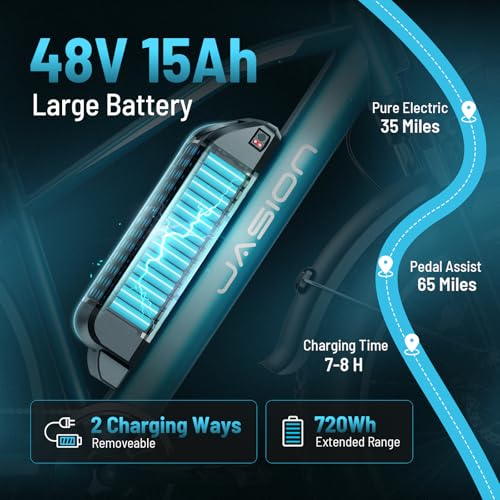 Electric Bike with 1500W Peak Motor, 48V 15Ah Battery, 26'' x 4'' Fat Tire P668