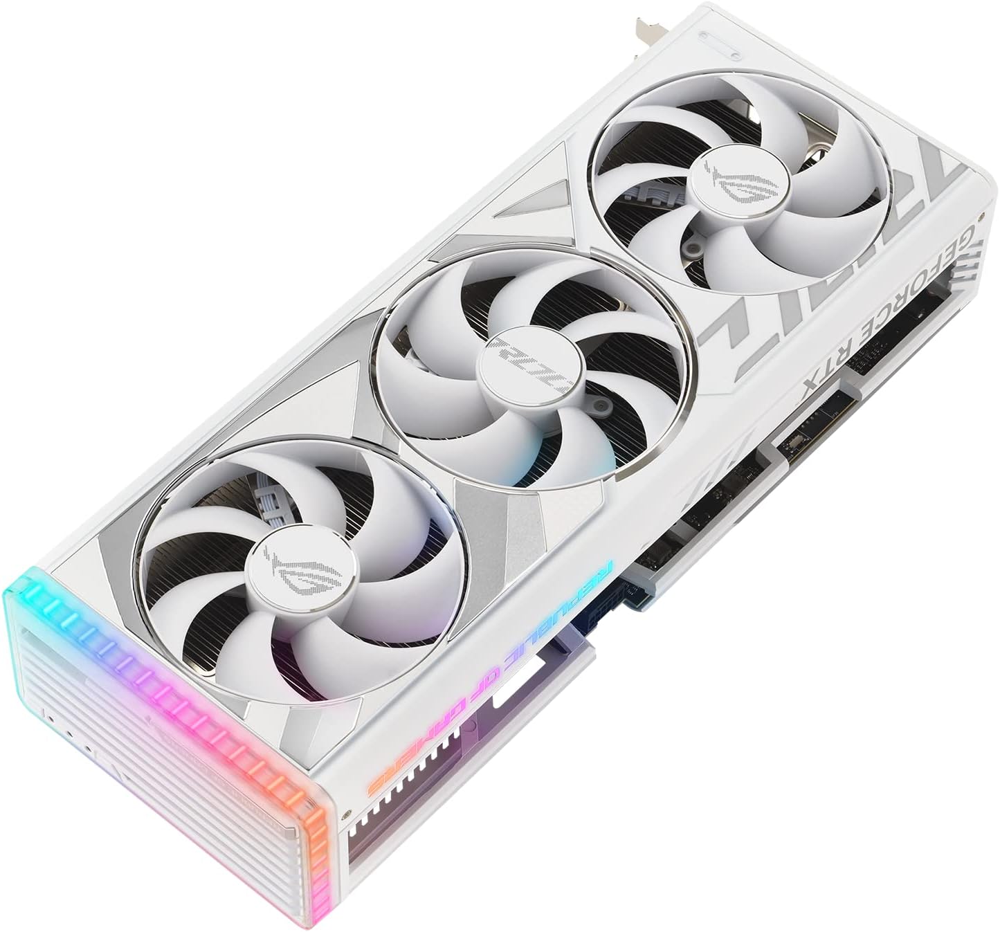 White 16GB GDDR6X PCIe 4.0 Graphics Card U159