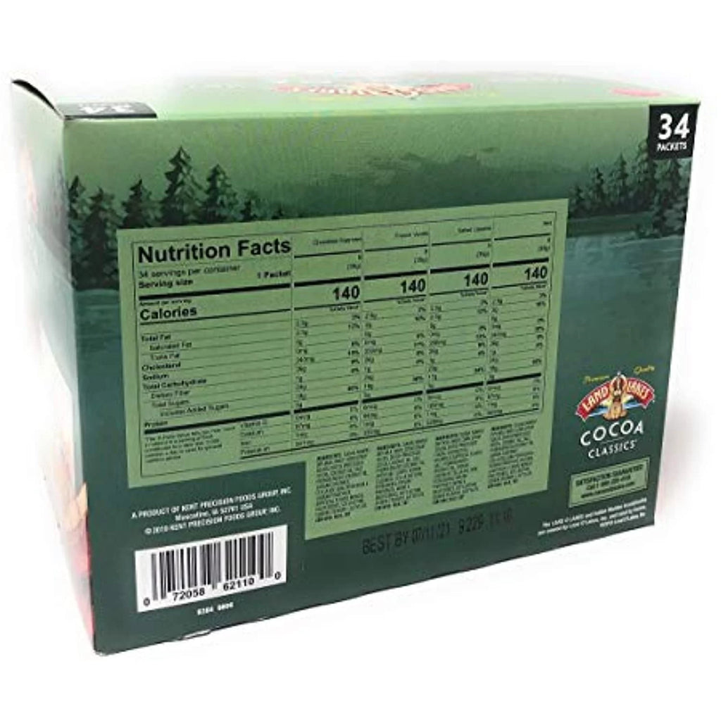 34 Packets Instant Premium Hot Cocoa Assortment Box V135725