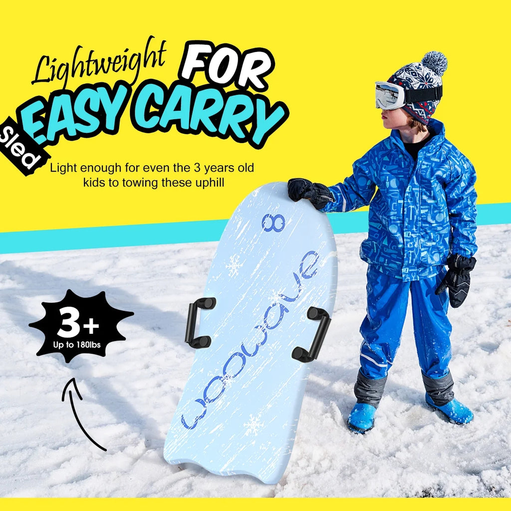 Blue 36 inch Foam Snow Sleds U4876