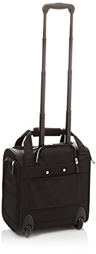 Black Large Upright Wheeled Carry-On X418392