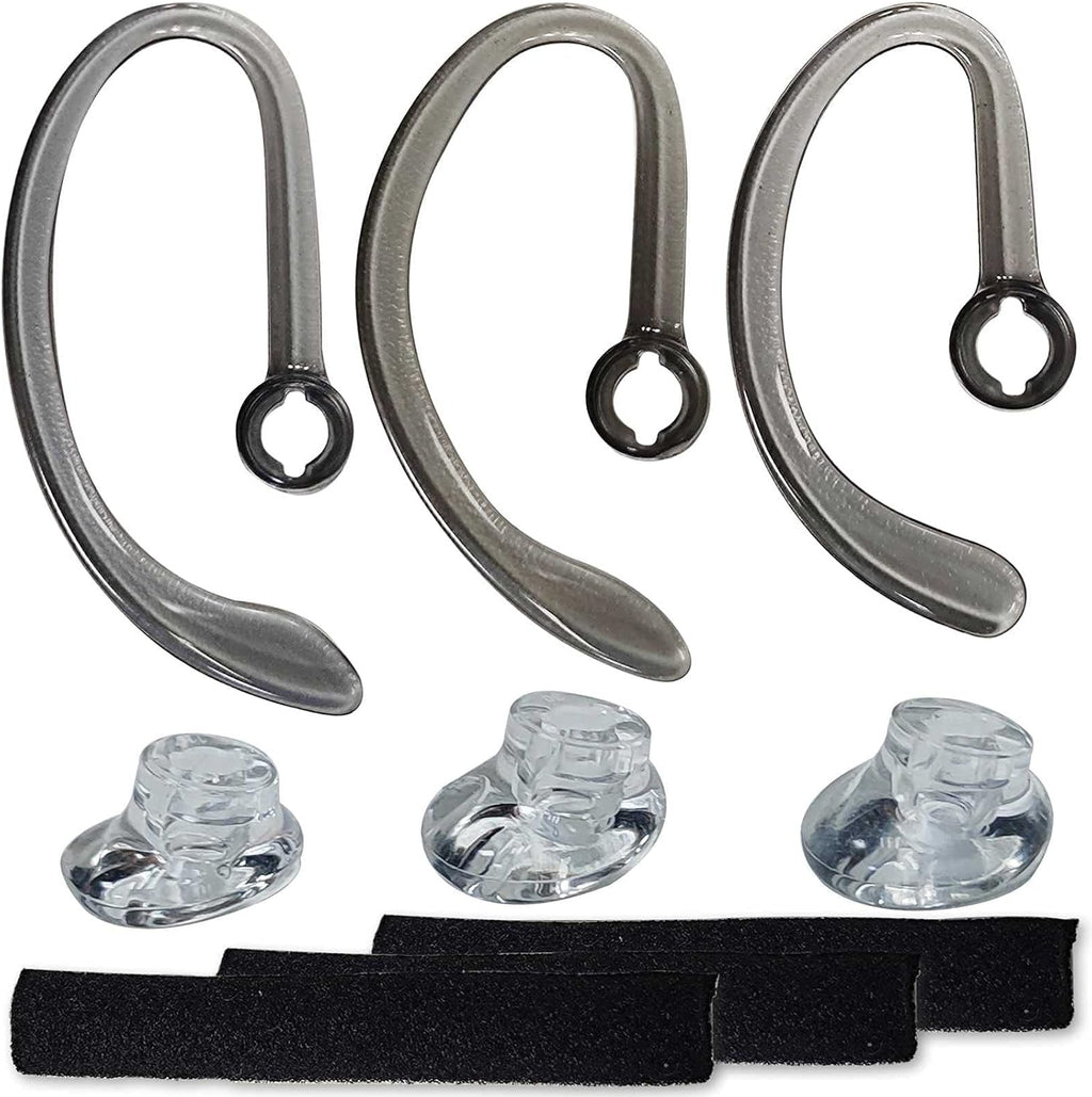 Earhooks Spare Earbuds with Foam Tube Kit Replacement Tip Small Medium Large Size 1Set P8729
