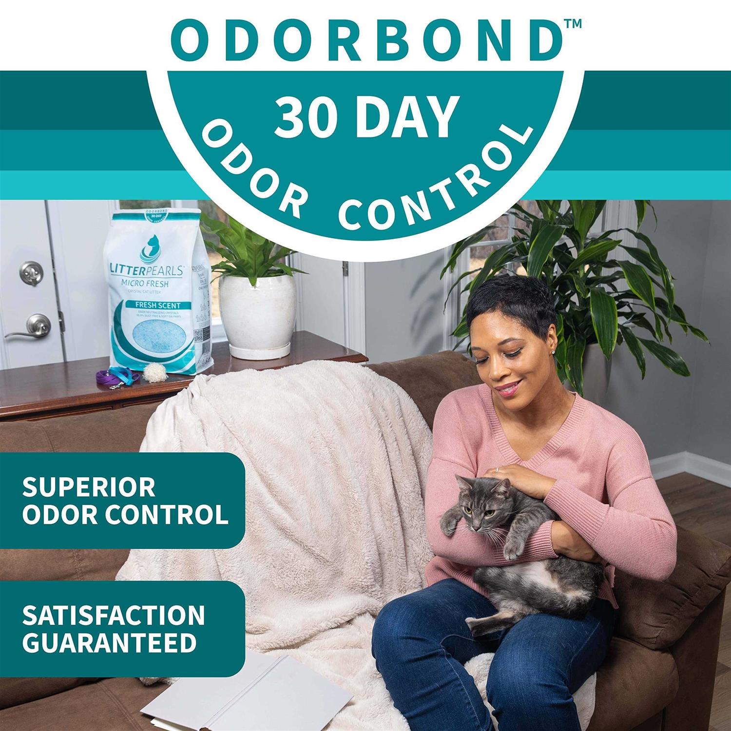 Crystal Cat Litter with Odorbond I3820