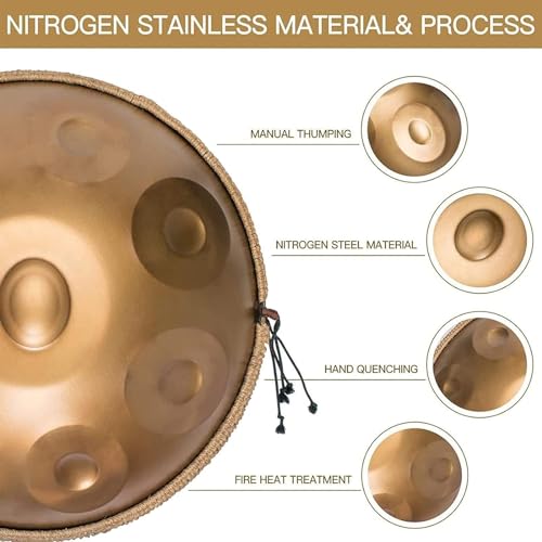 10 Notes 22 Inch Handpan Drum O265546